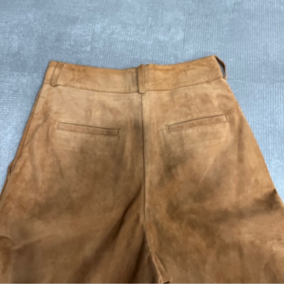 Massimo Dutti Brown Wide Leg Pants - Picture 2 of 6